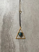 Load image into Gallery viewer, Labradorite Triangle
