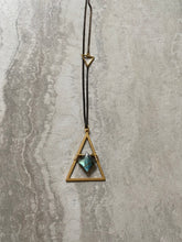 Load image into Gallery viewer, Labradorite Triangle
